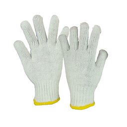 Knitted Hand Gloves Factory - 7 Gauge Cotton Overlock