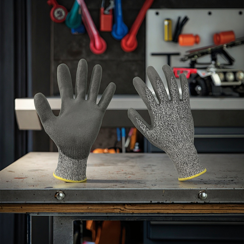 Safety Gloves Manufacturer - HPPE PU Coated Outdoor