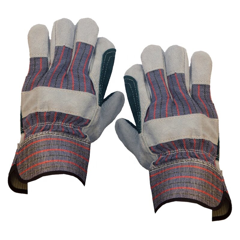 Welding Gloves Manufacturer - Double Palm Natural Cowhide