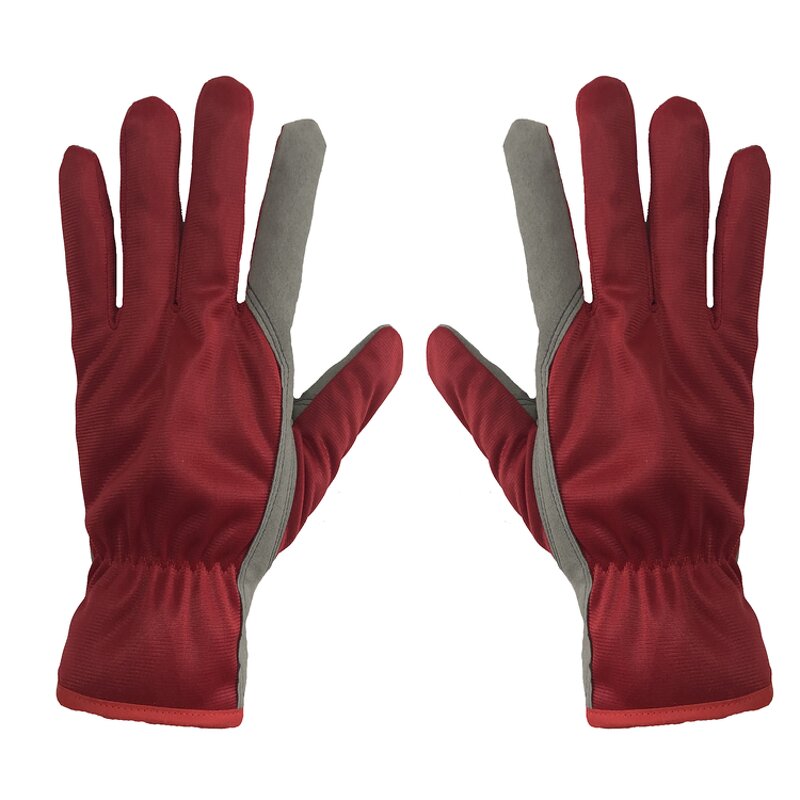 Mechanical Gloves Manufacturer - Washable Synthetic Leather Palm