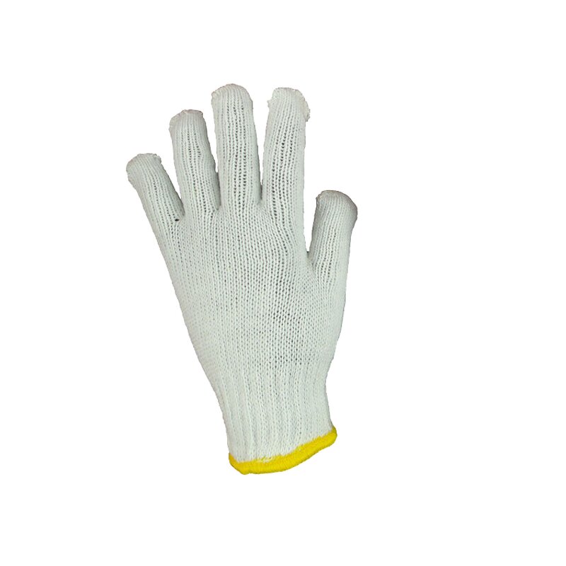 Knitted Hand Gloves Factory - 7 Gauge Cotton Overlock