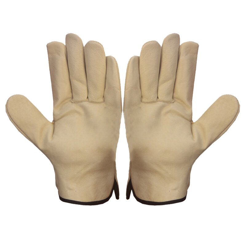 Welding Gloves Factory - Cow Grain Leather Driver Garden