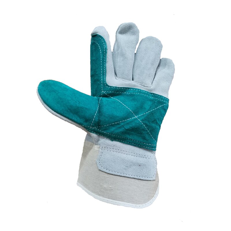 Welding Gloves Manufacturer - Double Palm Cow Split Leather