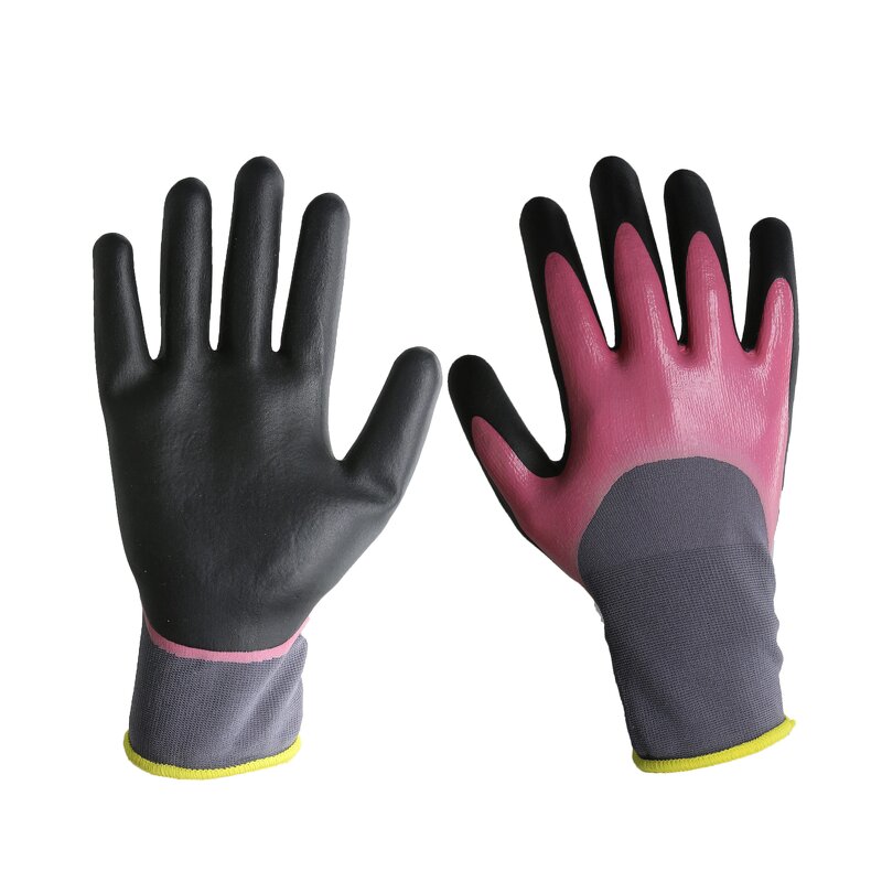 Nylon Work Gloves Manufacturer - Micro Foam Nitrile Coating