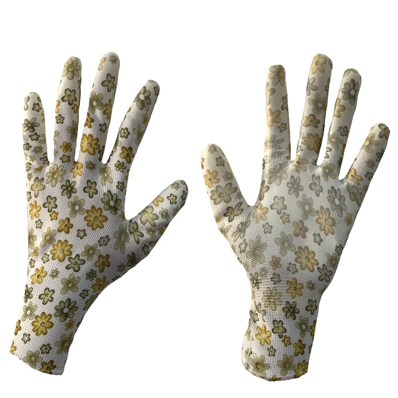 Women's Garden Gloves Factory - Cotton Liner PU Coated