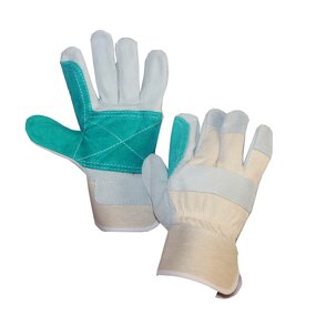 Welding Gloves Manufacturer - Double Palm Cow Split Leather