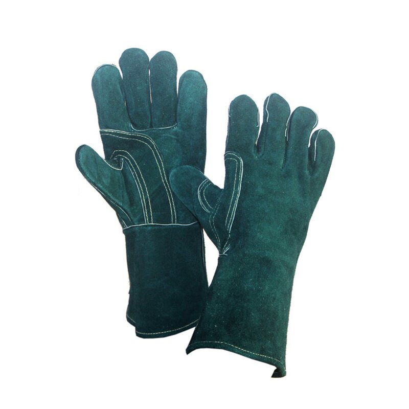 Welding Gloves Manufacturer - Cow Split Leather Heavy Duty