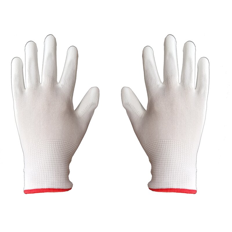 Industrial Safety Gloves Manufacturer - PU Polyester Custom Logo
