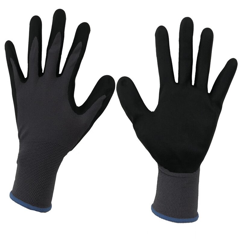 Nitrile Gloves Manufacturer - 15G Nylon Spandex Coated