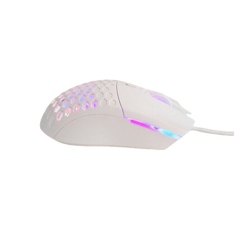 Gaming Mouse Factory - Women's White USB Wired RGB Backlight