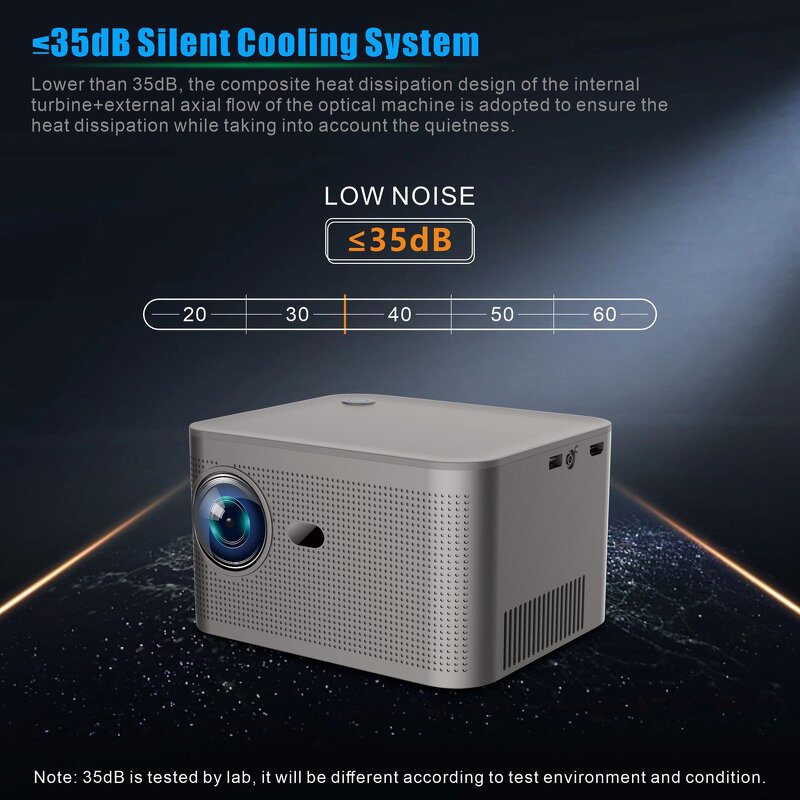 Portable Projector Factory - HY350 BT Speaker WiFi Mirroring