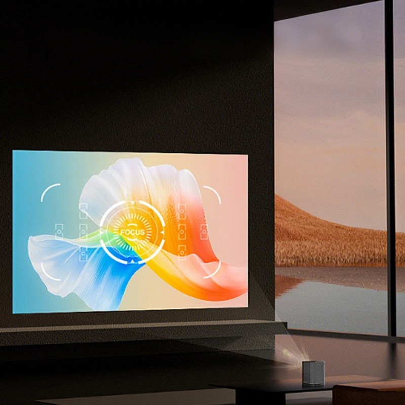 Smart Projector Manufacturer - 1080P 300 ANSI Portable Home Cinema