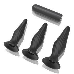 S-Hande Anal Mini Bullet Vibrator Wholesale Butt Anal Plug Silicone Vibration Different Sizes Juguete Sexual Masculino