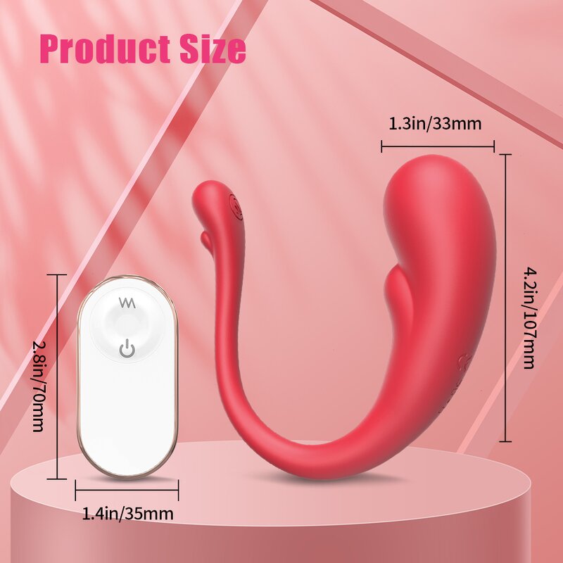 S-Hande Strong Vibration Silicone Small Couple Panties Vibrator Motor Wearable Panty-Vibrator Female Masturbation Toys