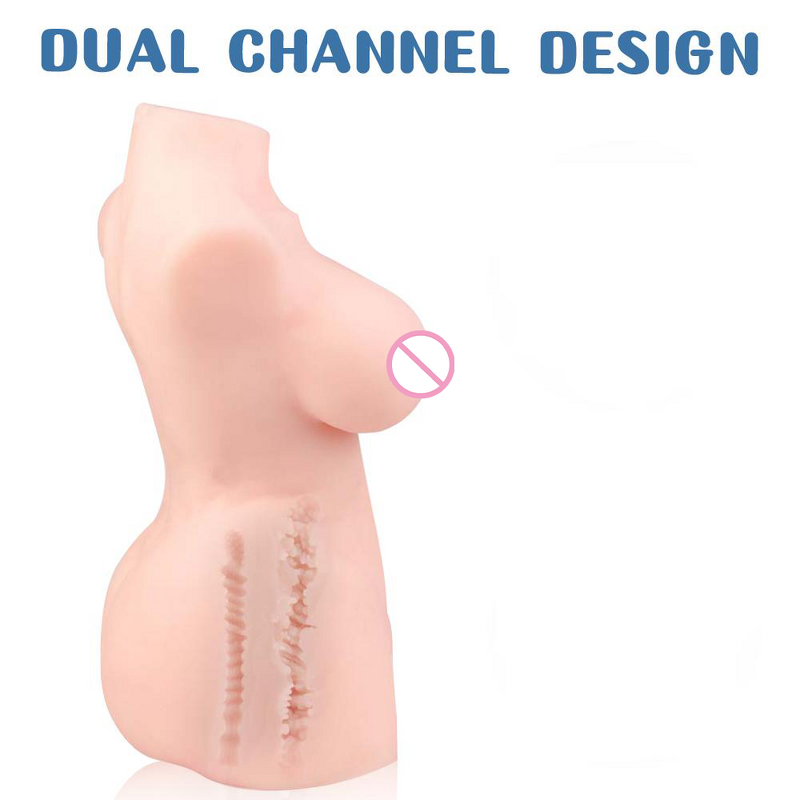 S-hande Reality TPE Pocket Pussie Doll Real Male Masturbation Tool Anal Soft Doll Silicone Masturbation Vaginas Sexuales