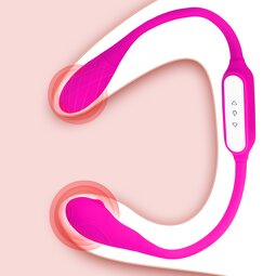 S-hande USB Recharge Rope Shape 2 Double End Motors Lesbian Vaginal Stimulate g Spot Silicone Adult Sex Toy Women Vibrators