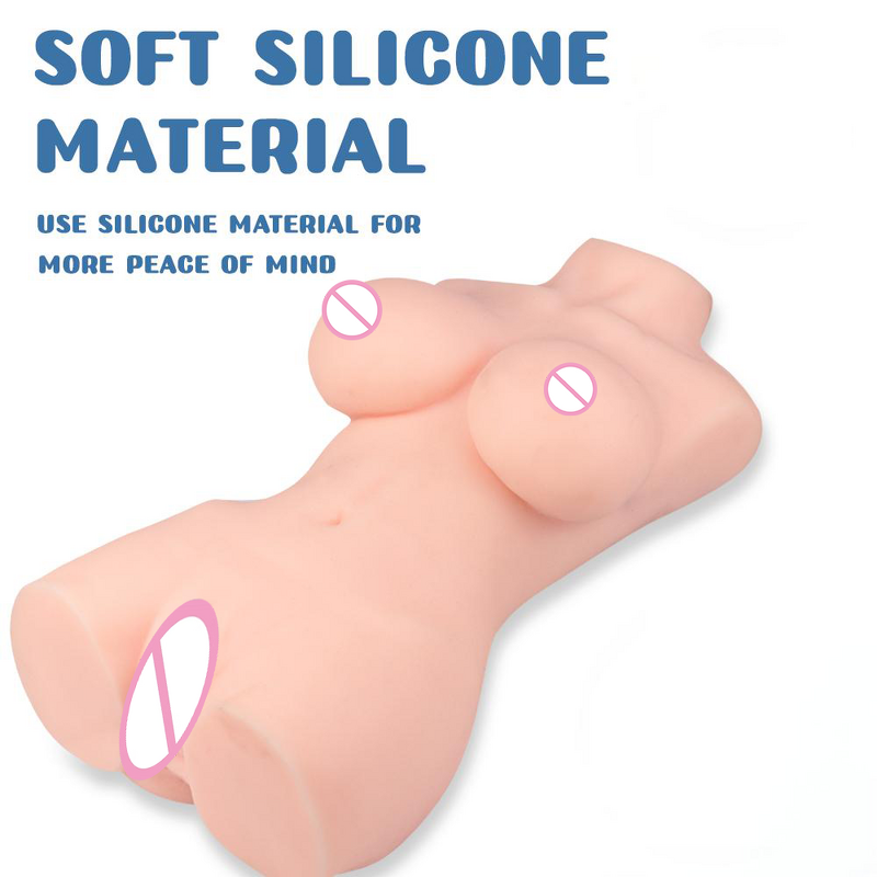 S-hande Reality TPE Pocket Pussie Doll Real Male Masturbation Tool Anal Soft Doll Silicone Masturbation Vaginas Sexuales