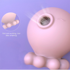 S-Hande Manufacturer Sucking Women Masturbation Toy  Clitoral Stimulator Octopus Shape Vibrator for Couples