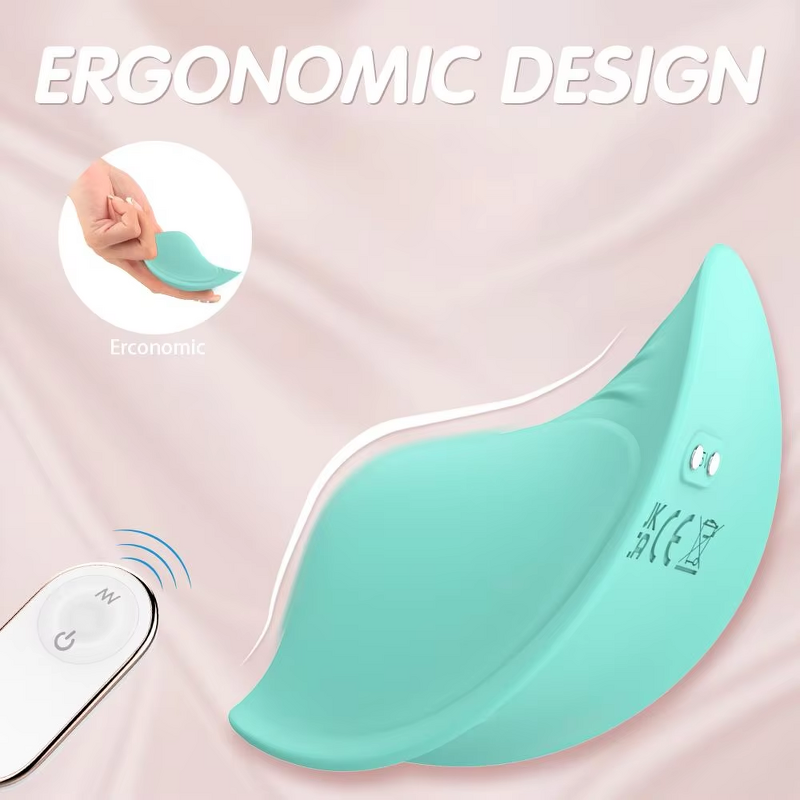 S-Hande 2 in 1 Wearable Panties Vibrator Remote Control USB Charge Strong Vibration for Precision Stimulation Couple Trip