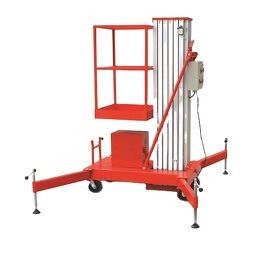 Mast Lift - Portable Hydraulic Single Aluminum