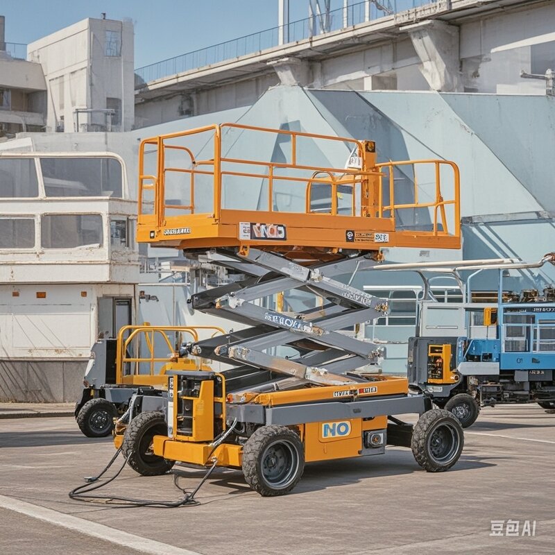 Scissor Lift Platform - Electric Hydraulic 350kg Factory