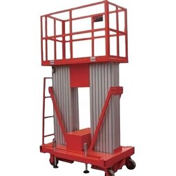 Double Mast Lift - 14m 200kg Hydraulic Mobile Factory