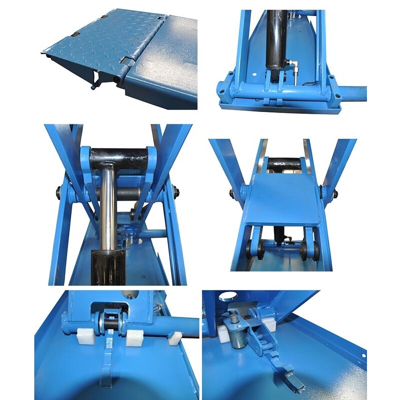 Scissor Car Lift - Compact Mid-Rise Versatile