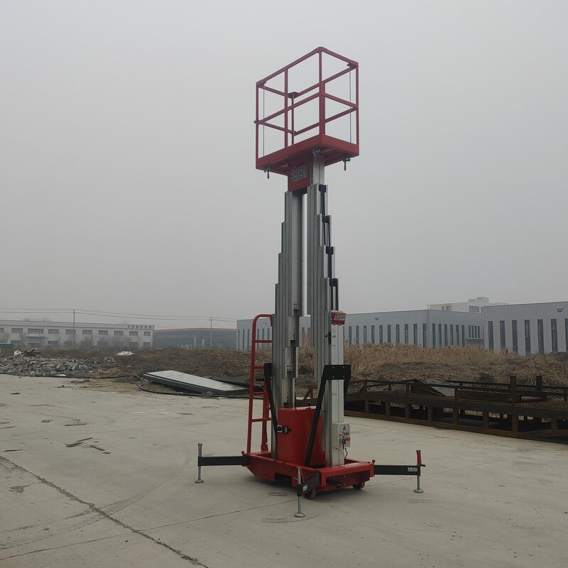 Mast Lift - 8m Aluminum Hydraulic Single Factory