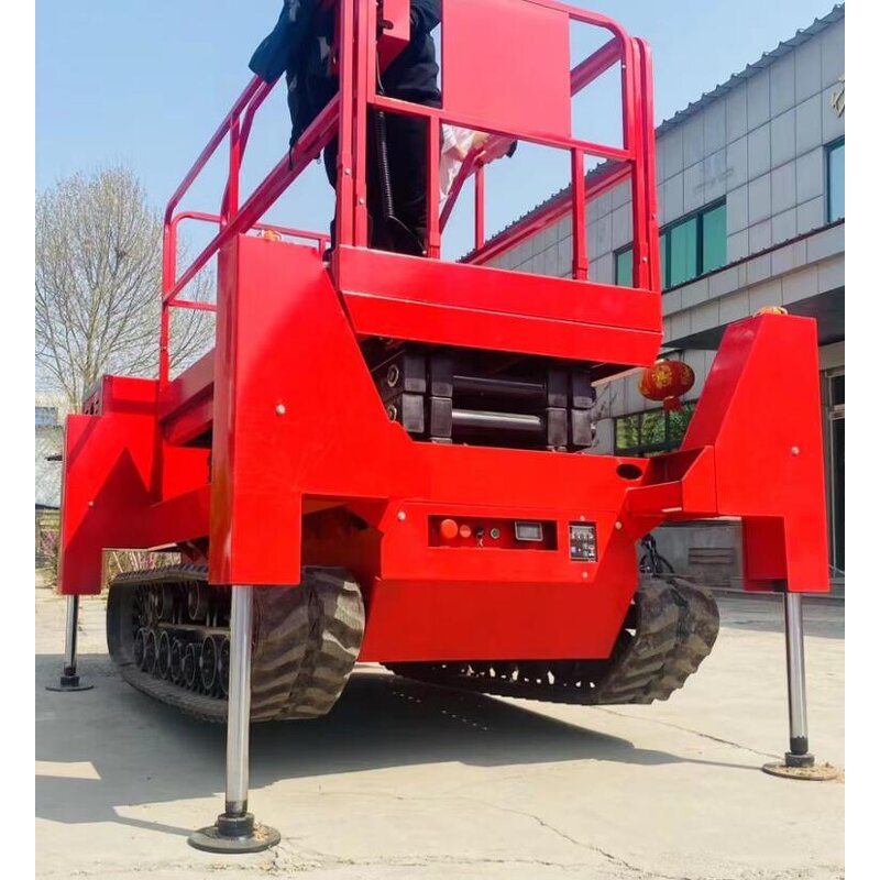 Scissor Lift - 4-14m Crawler Self-propelled Factory