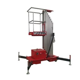 Mast Lift - 20ft Mobile Electric Hydraulic Factory