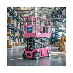 Scissor Lift - 10m 320kg Crawler Type Factory