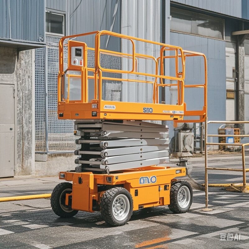 Scissor Lift Platform - Electric Hydraulic 350kg Factory