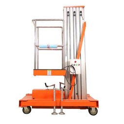 Single Mast Lift - 4M 100kg Electric Hydraulic