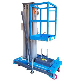 Single Mast Lift - 10m Aluminum Alloy Mobile