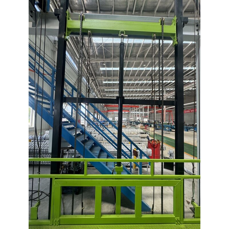 Freight Elevator - Guide Rail Goods Transport Factory