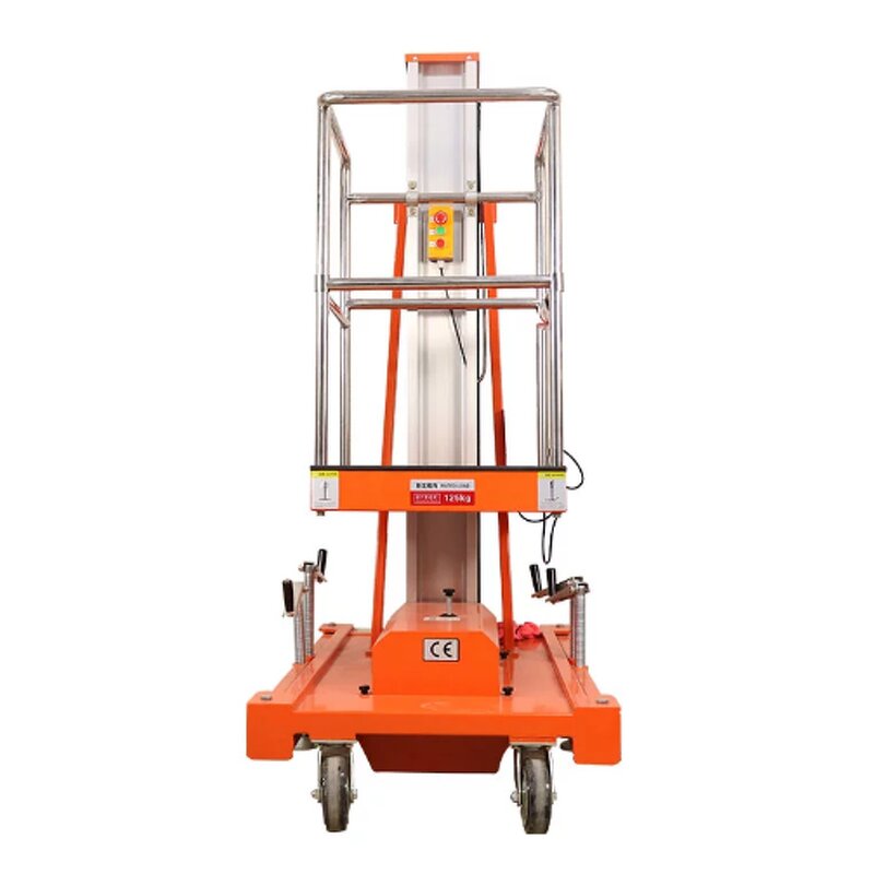 Single Mast Lift - 4M 100kg Electric Hydraulic