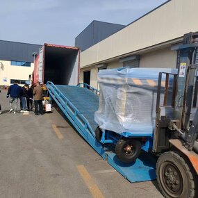 Hydraulic Ramp - Heavy Duty Container Slope Factory