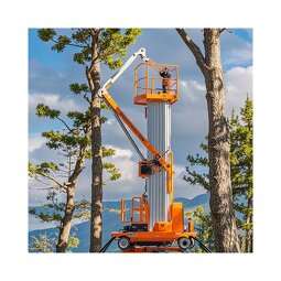 Mast Lift - 10m Steel Electric Hydraulic Factory