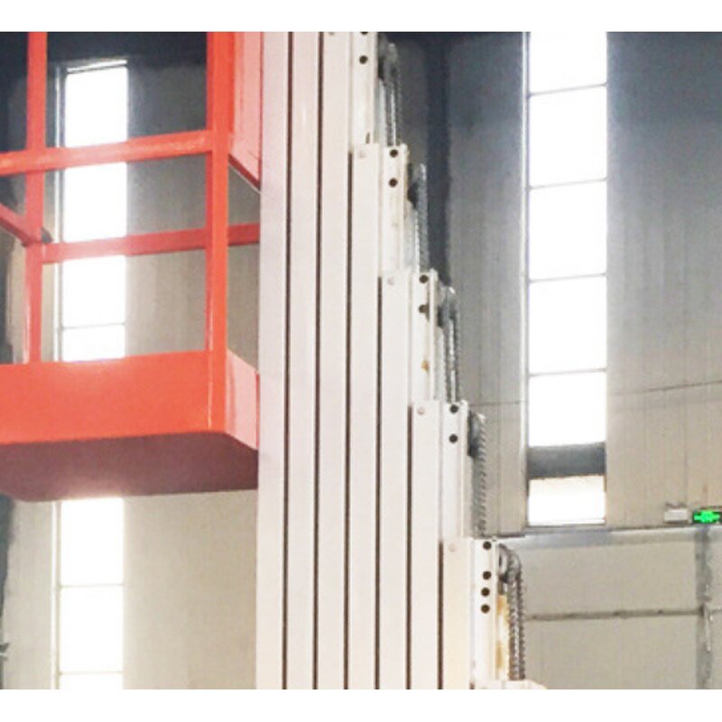 Single Mast Lift - Aluminium Hydraulic Telescopic