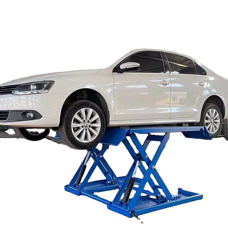 Scissor Car Lift - Compact Mid-Rise Versatile