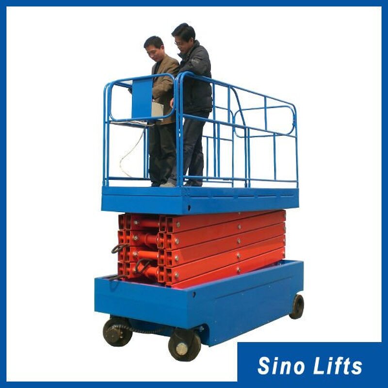Scissor Lift - 300kg Self-Propelled Battery Factory