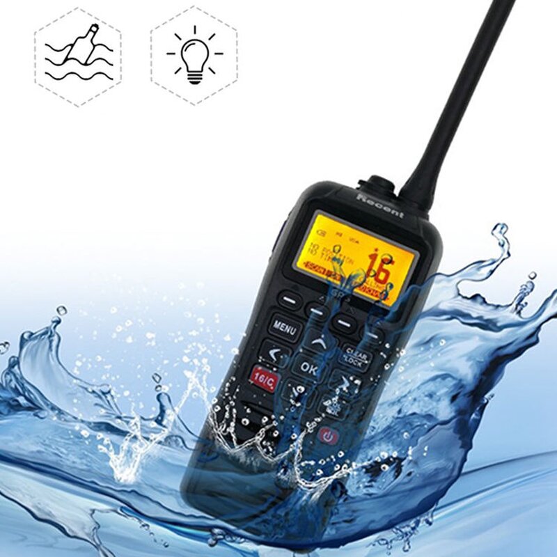 Waterproof VHF Marine Radio Manufacturer - GPS Digital Display