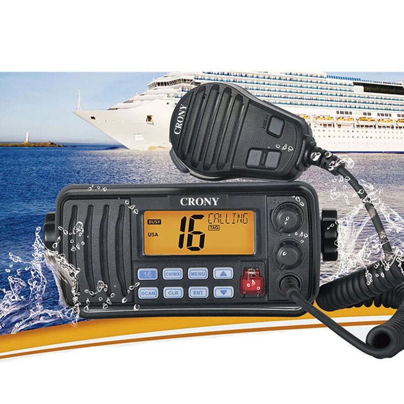 Waterproof VHF Marine Radio Factory - GPS IP67 OEM