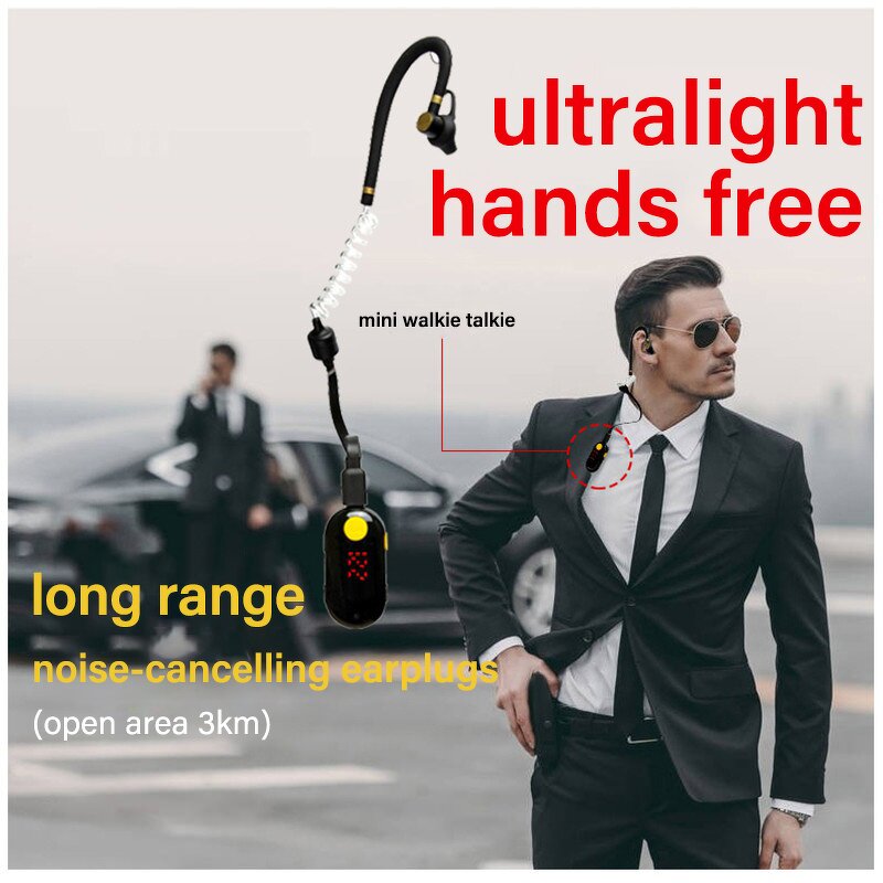 Mini Headset Walkie Talkie Factory - Long Standby OEM