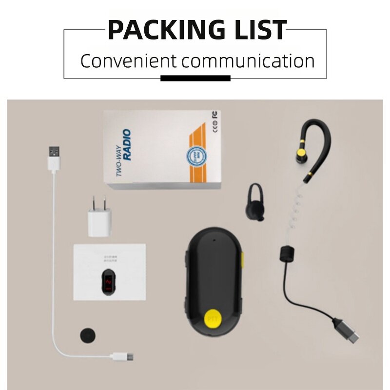 Earhook Headphones Walkie Talkie Factory - UHF Custom