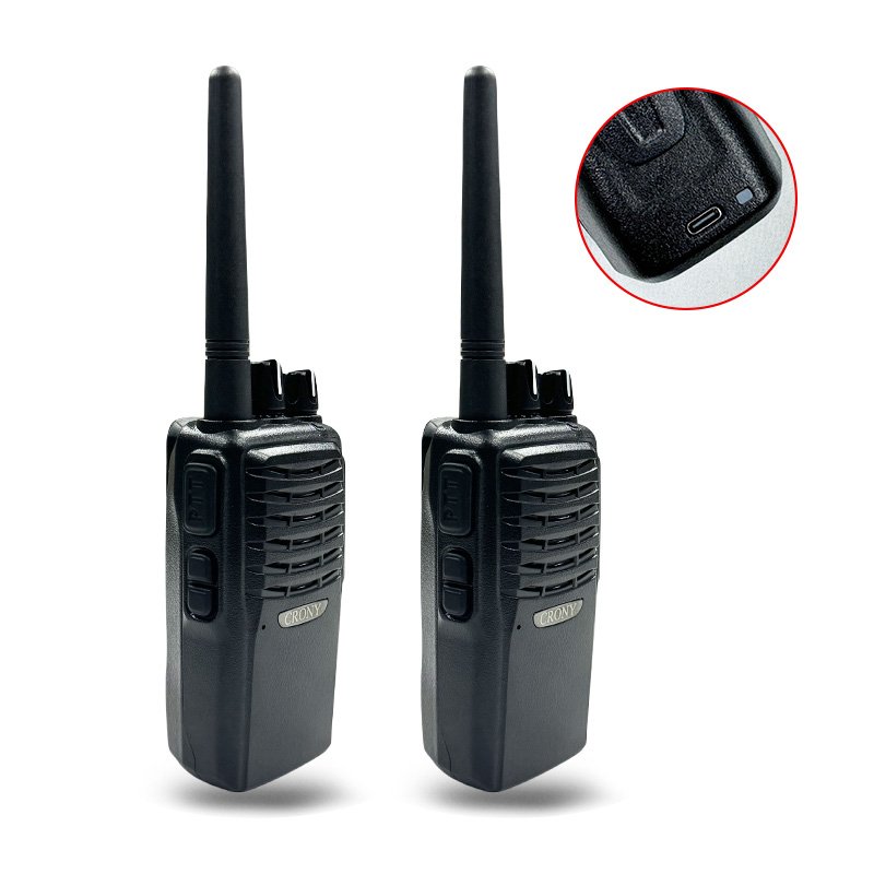 UHF Handheld Walkie Talkie Factory - Type-C Charging OEM