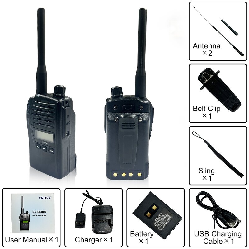 OEM Walkie Talkie Manufacturer - 128 Channel 10 Watts Custom