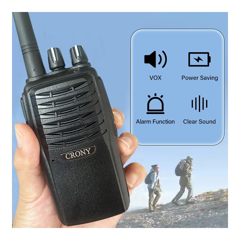 UHF Handheld Walkie Talkie Factory - Type-C Charging OEM