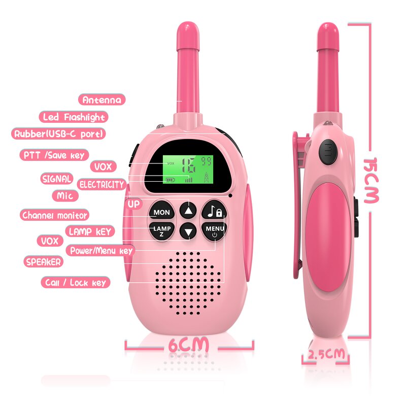 Kids Walkie Talkie Manufacturer - USB Charge OEM