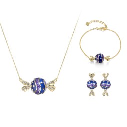 Sugar Jewelry Set - S925 High Grade Enamel